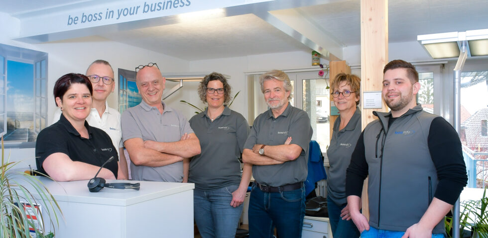 Servicdesk Team der Boss Info