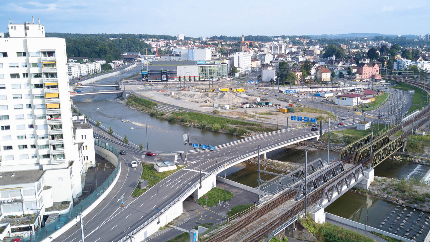 Baustellen in Luzern