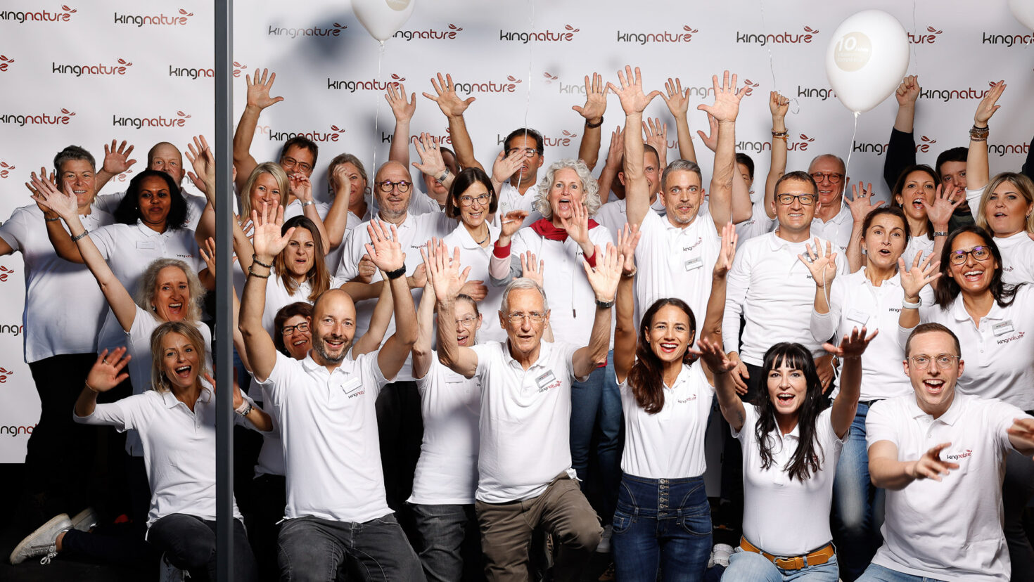 Das Team von kingnature Schweiz