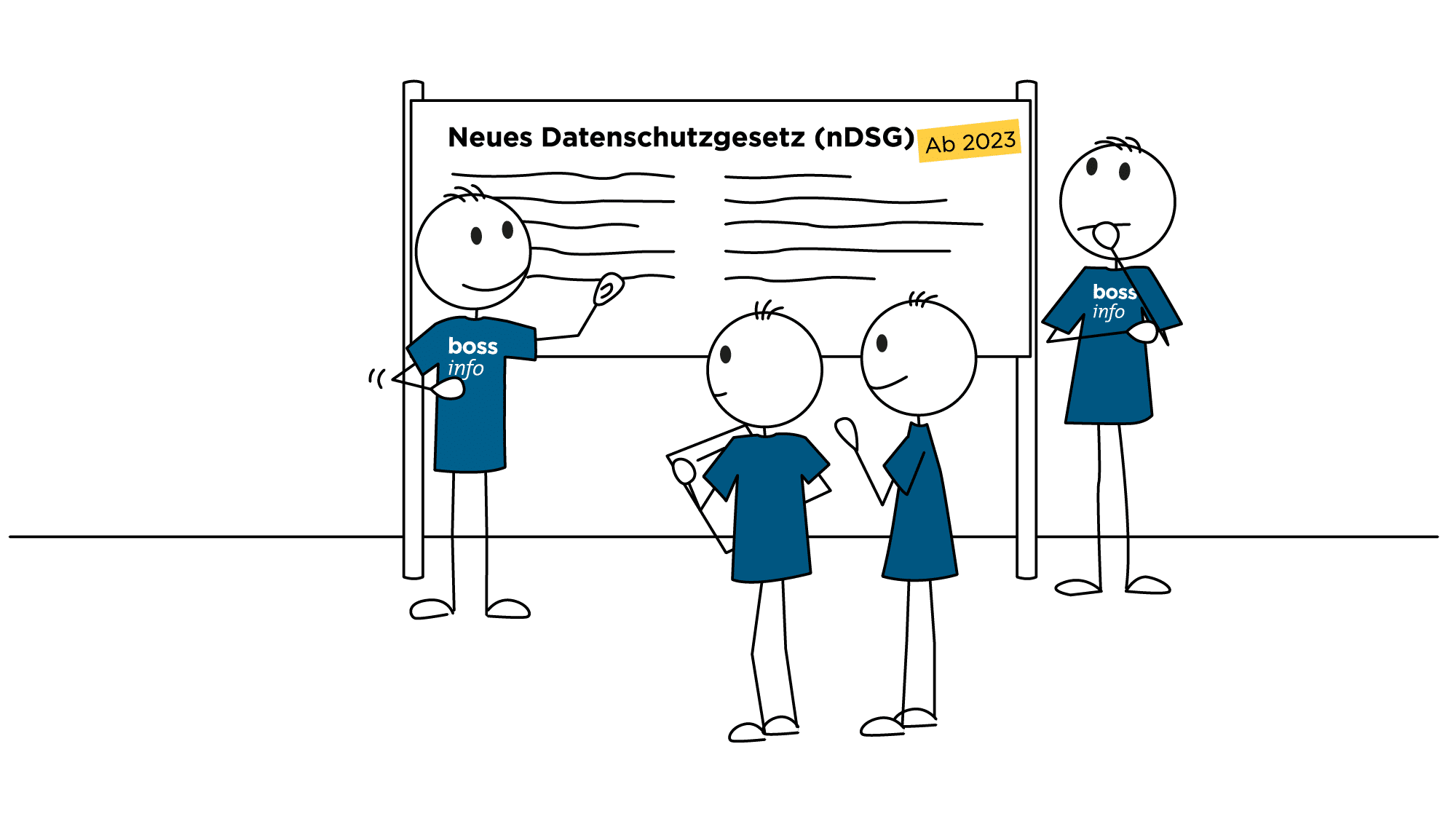 Boss Info ist vorbereitet auf das nDSG