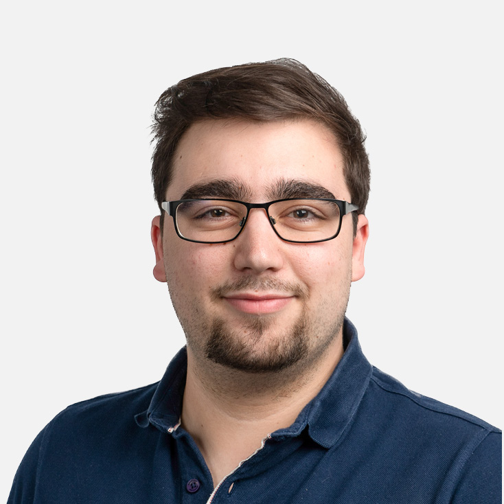 Alexander Gogas, Way-up Lernender bei Boss Info